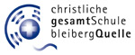 Logo: CGB - Christliche Gesamtschule Bleibergquelle